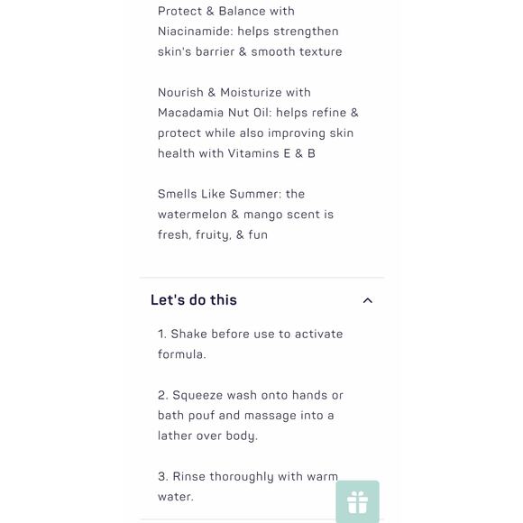 SpaLife Watermelon Mango Shower Shake + Body Scrub Bundle Cleanse & Glow s19 - Picture 7 of 8